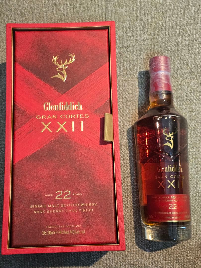 グレンフィディック 22年 グランコルテス　Glenfiddich Gran