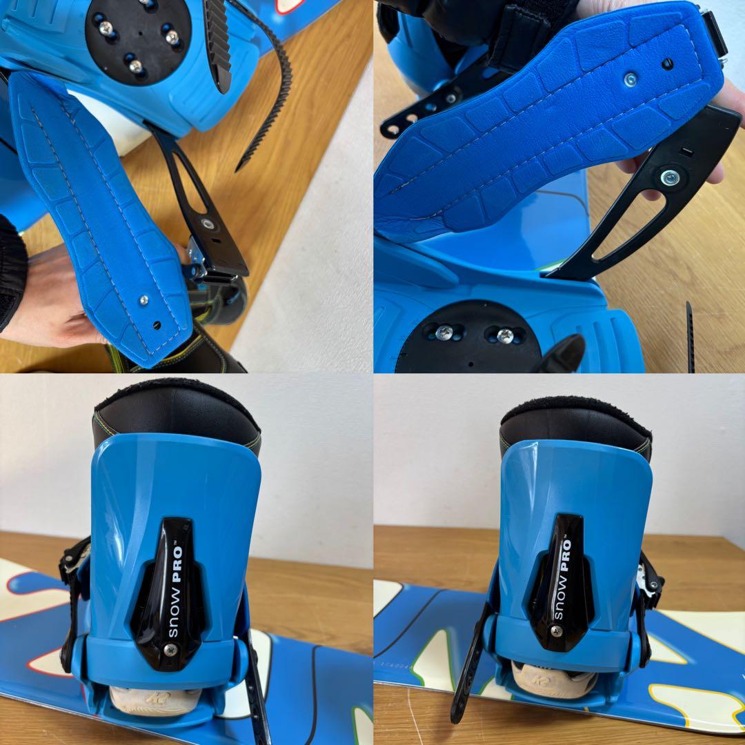 ジュニアスノーボード ZUMA 90cm BOA 18.5cmブーツ付き