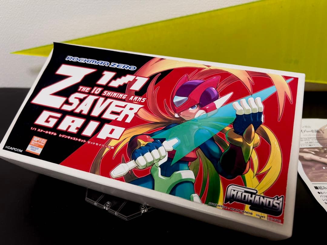 ロックマンゼロ 1/1スケールモデル ゼットセイバー ブレード付属 イベント限定