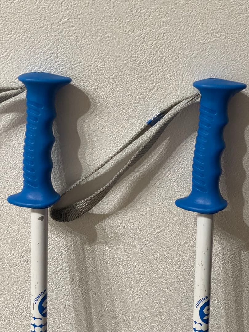 KAZAMA スキー板120㎝ ブーツ21㎝ ストック セット ジュニア 子供用