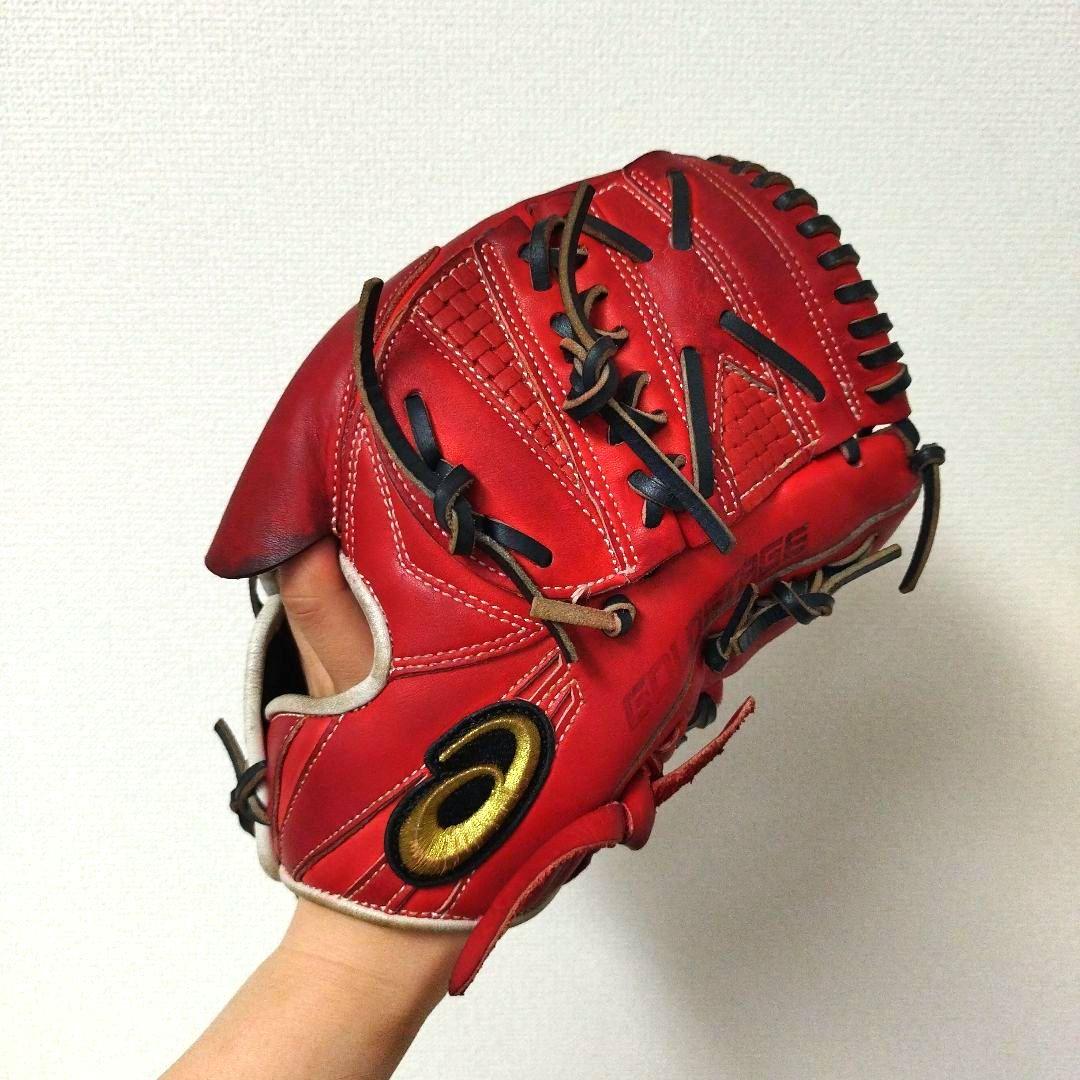 056 アシックス ゴールドステージ 大谷モデル 軟式少年 投手用グローブ