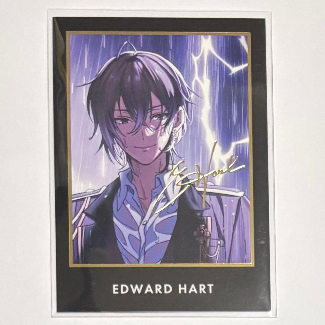 東京ディバンカー トレカ スーパーレア SR 箔押し サイン入り エドワード ①