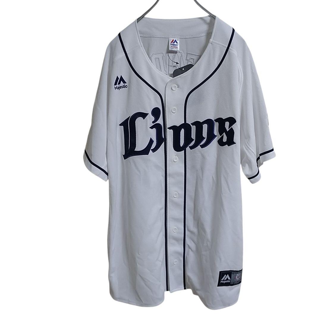 (未使用)西武ライオンズ 源田壮亮選手 ユニフォーム XLサイズ ホワイト