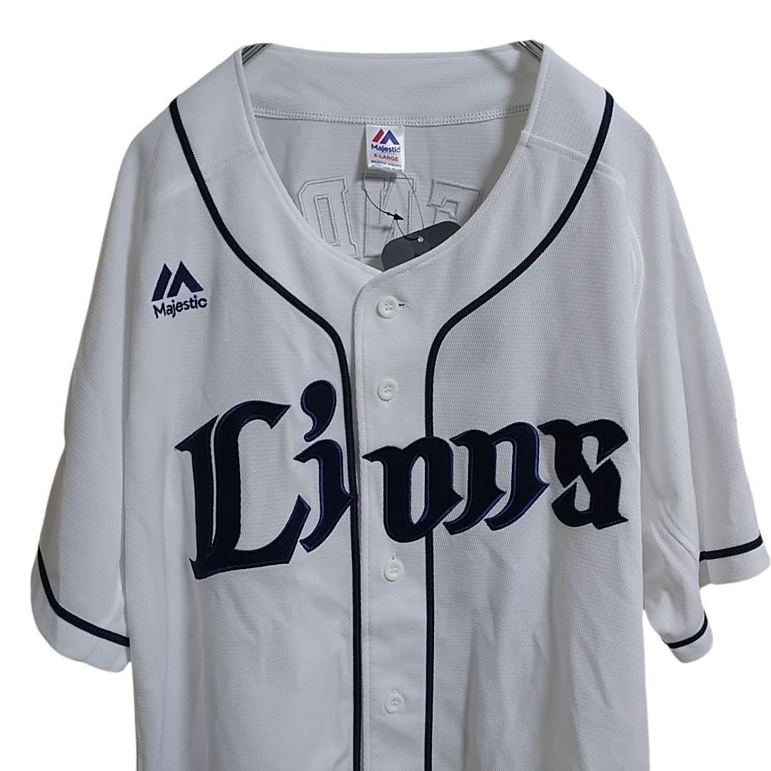 (未使用)西武ライオンズ 源田壮亮選手 ユニフォーム XLサイズ ホワイト