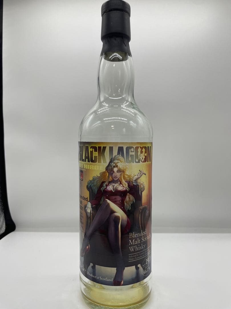Blended Whisky 2001 19y BLACK LAGOON 空瓶