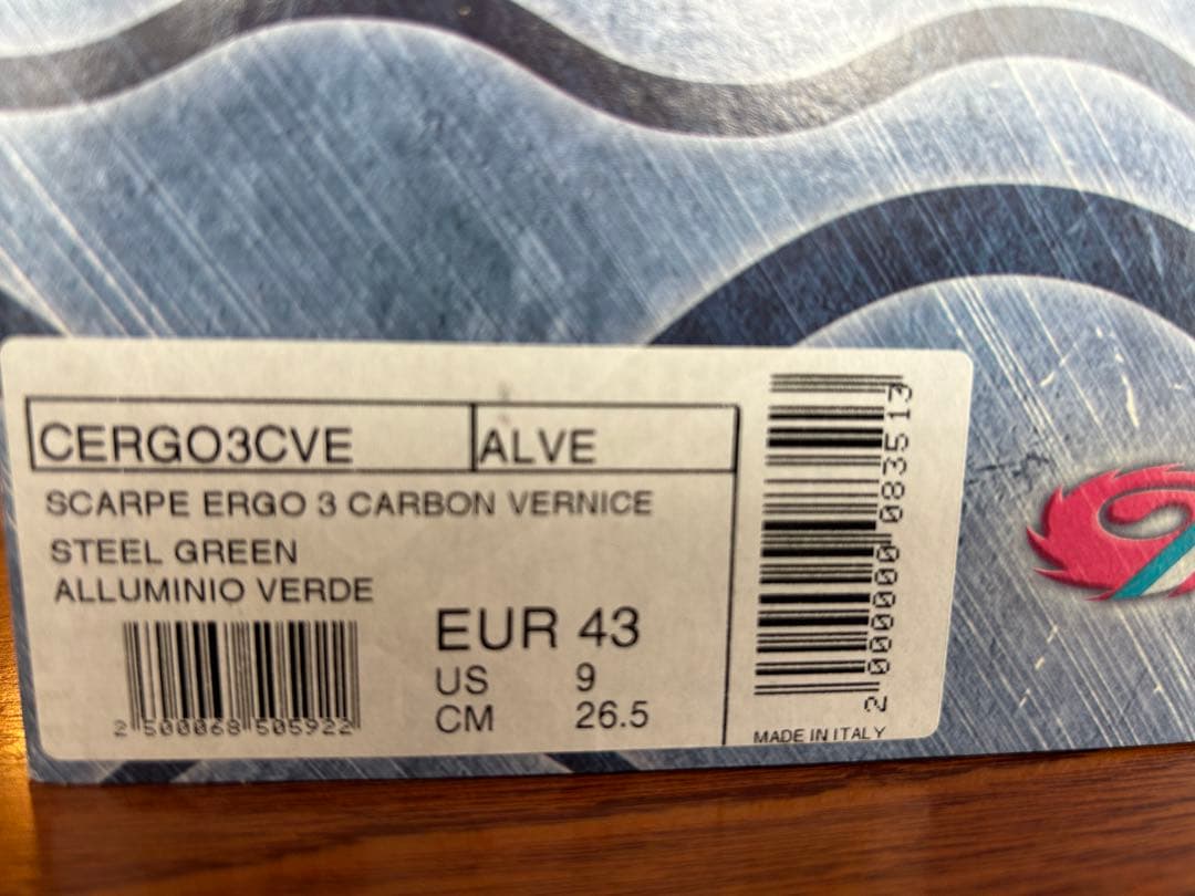 【新品未使用】SIDI ERGO3 カーボン シルバー 26.5cm