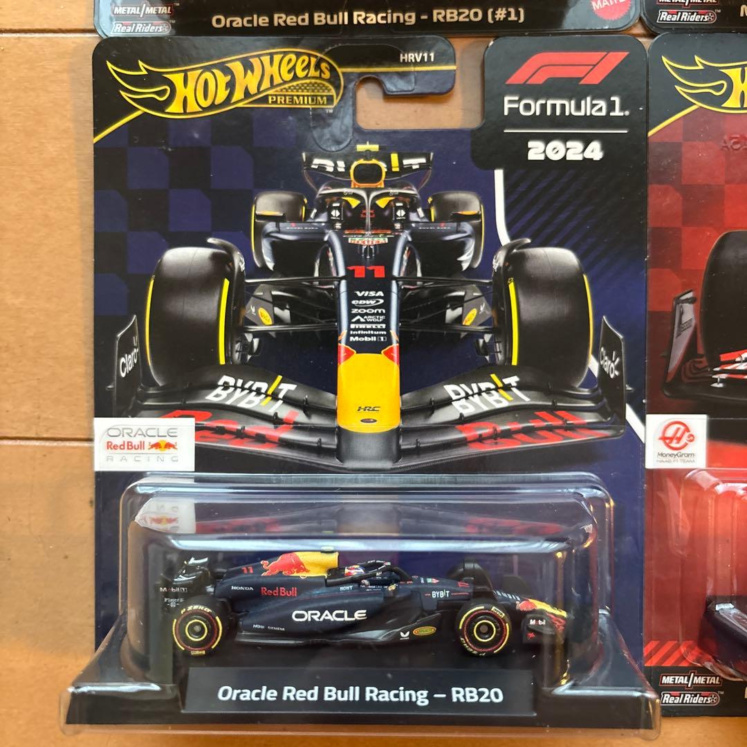 ホットウィール　プレミアム レース アソートメント F1 6台セット