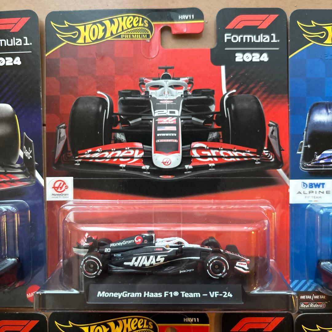 ホットウィール　プレミアム レース アソートメント F1 6台セット