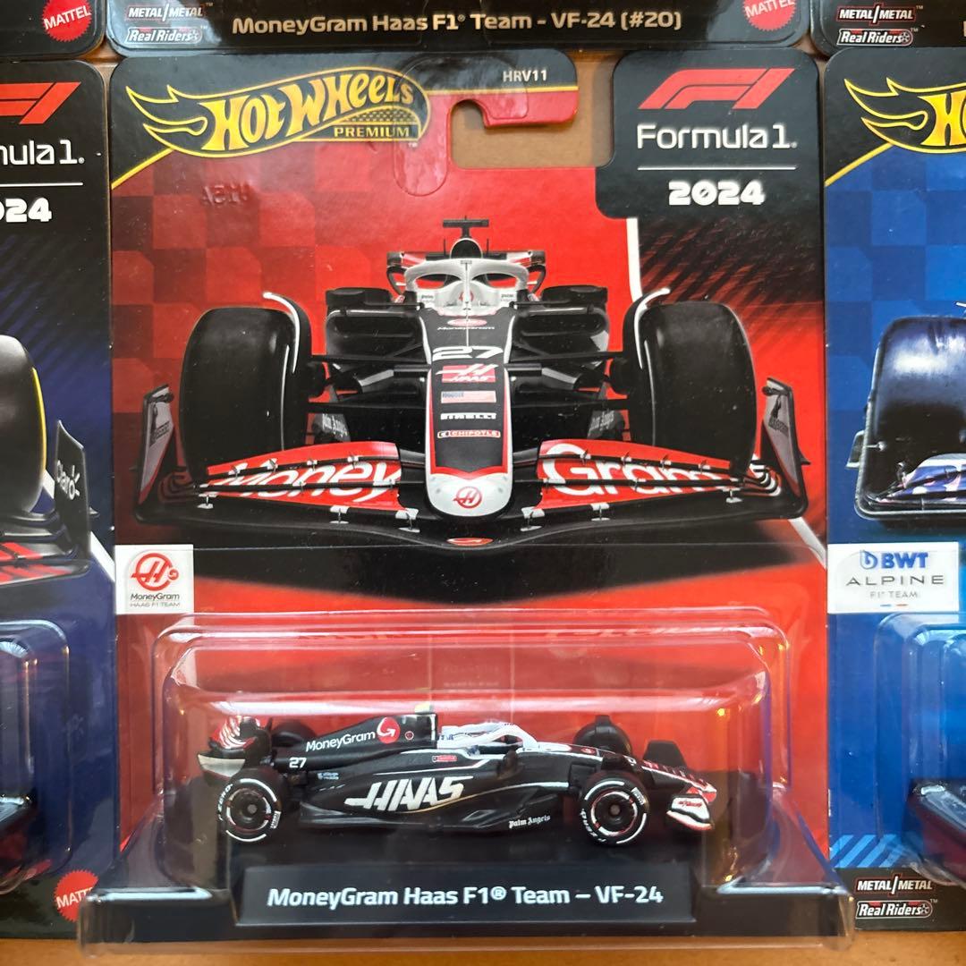 ホットウィール　プレミアム レース アソートメント F1 6台セット