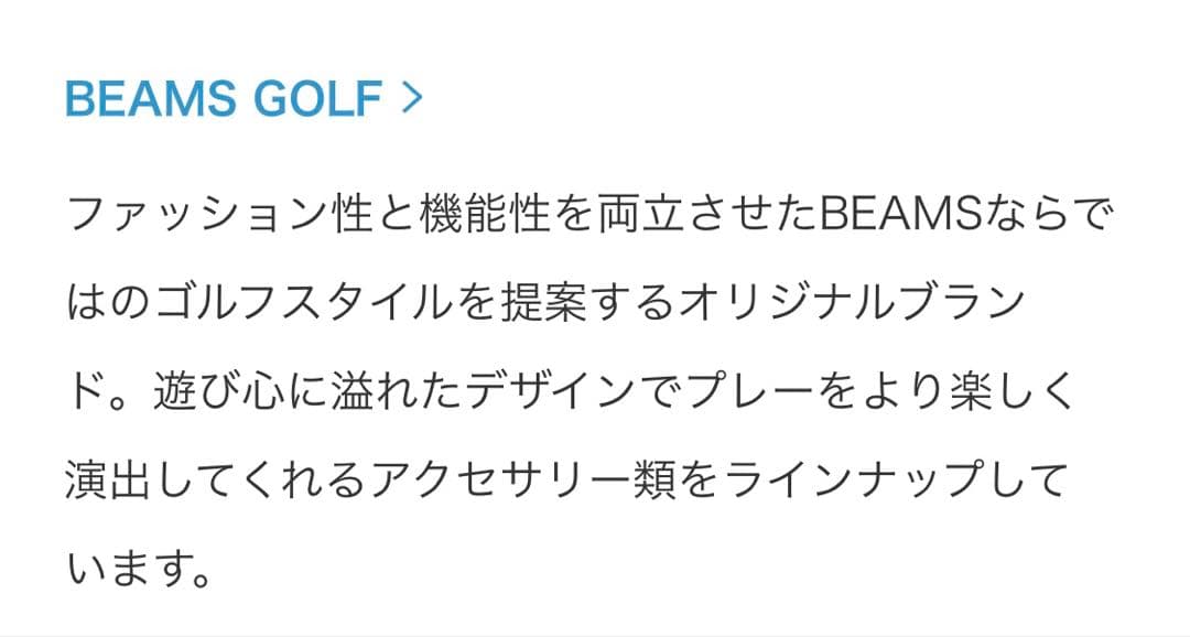 BEAMS GOLF セルフスタンド ゴルフケース4 グレー