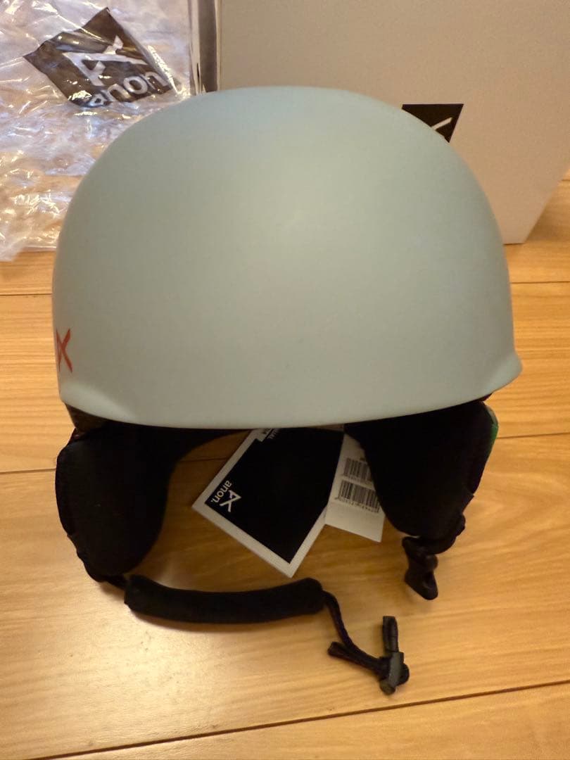 【未使用2点】anonヘルメット+BURTONキャップセット