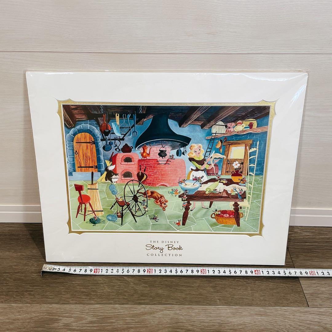 シンデレラ　アート画　ディズニー　絵画