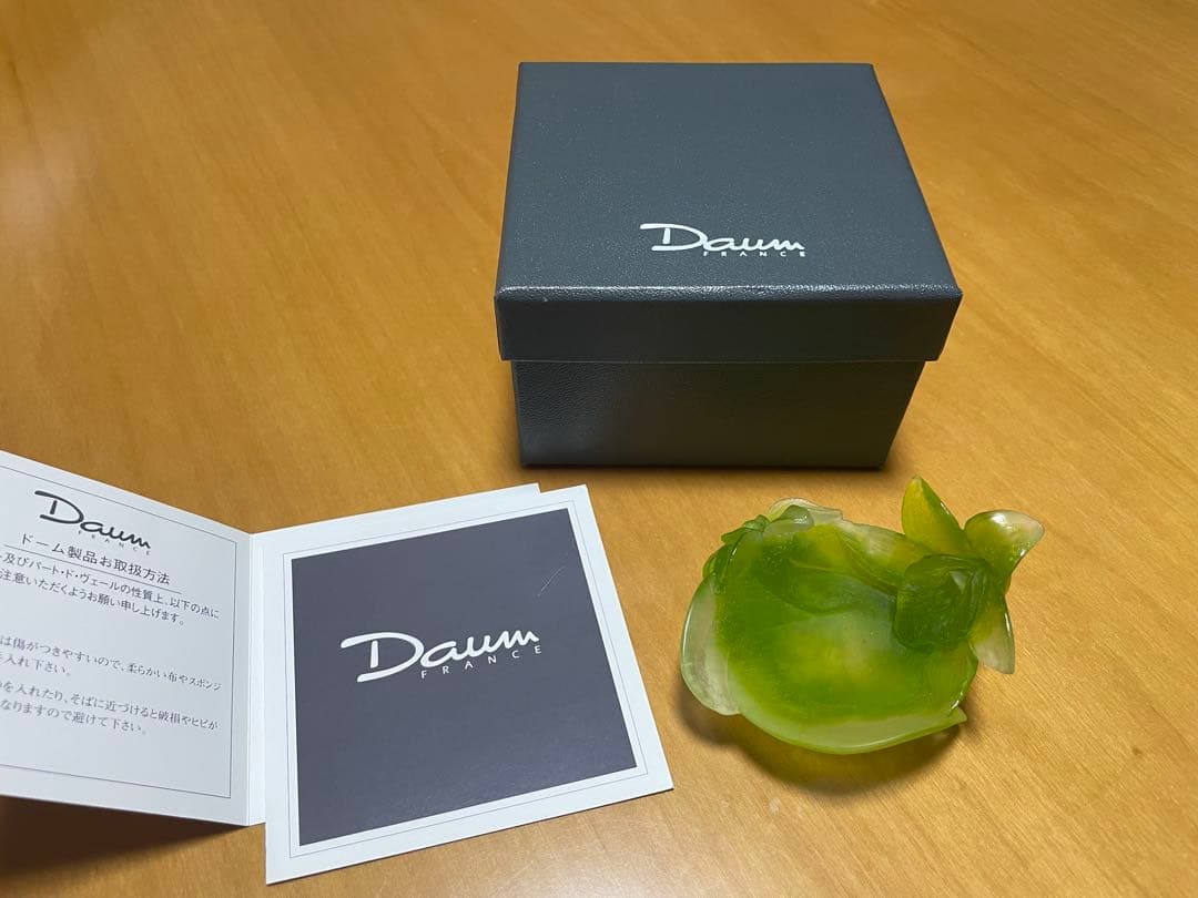 Daum ドーム パートフォヴェール ガラス クリスタル