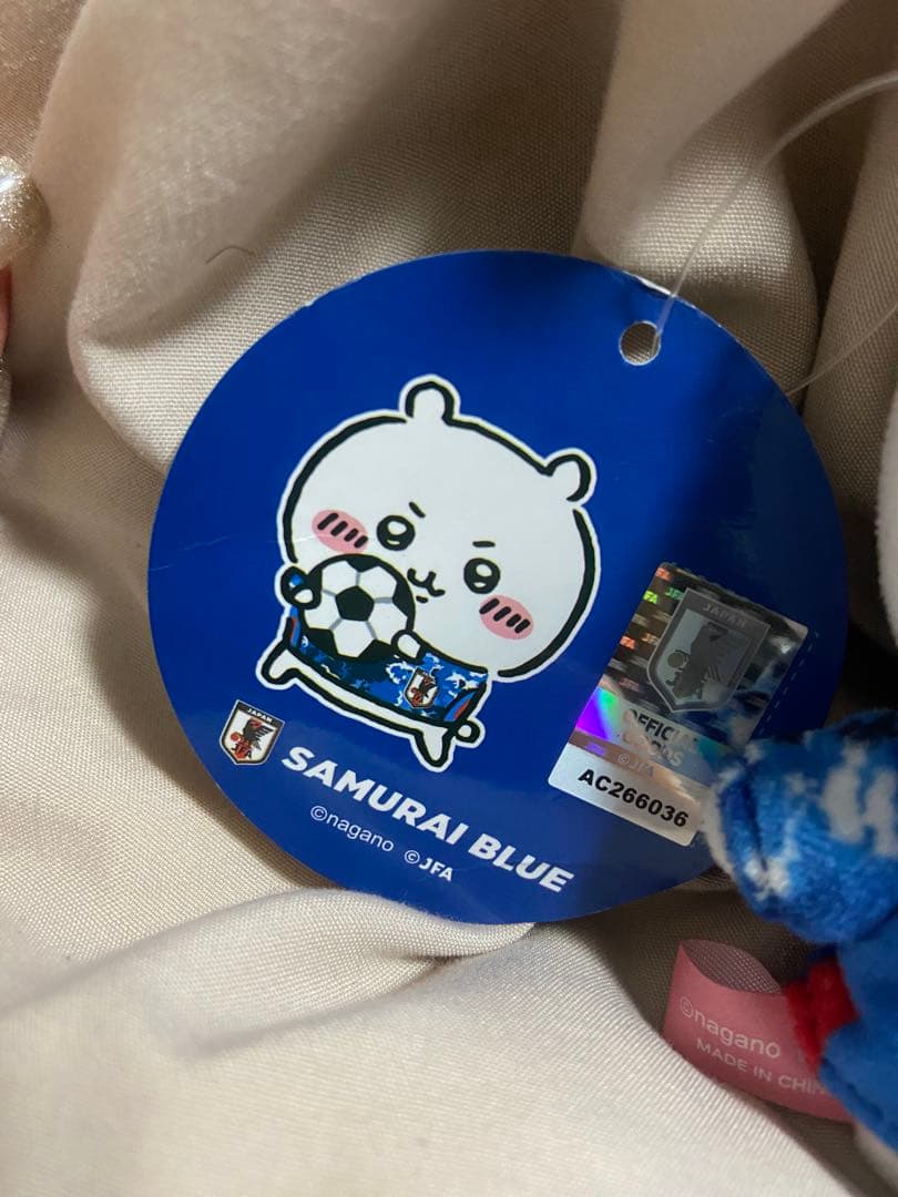 ちいかわ　ぷちミニマスコット　サッカー日本代表ver.