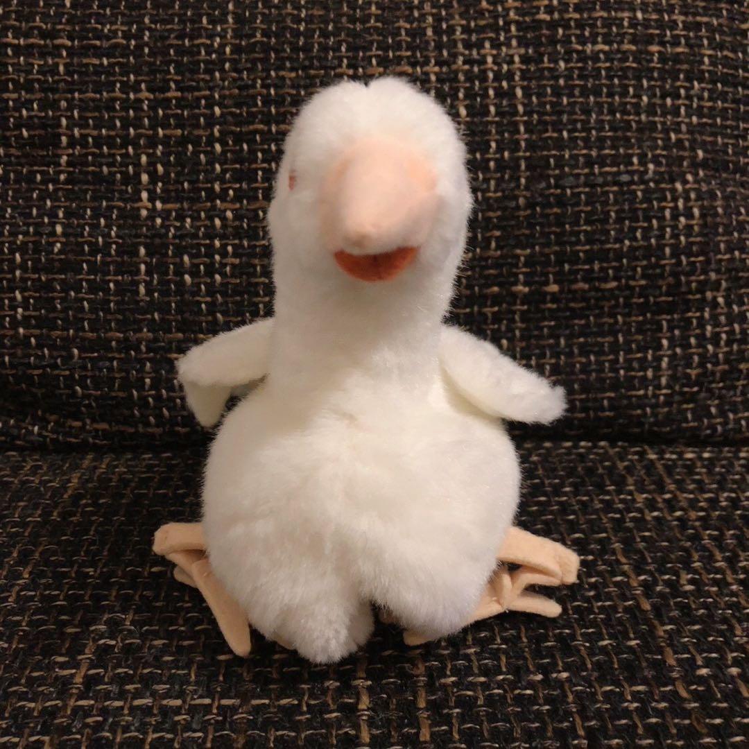 やまね工房　ぬいぐるみ　こうのとりのひな　コウノトリ