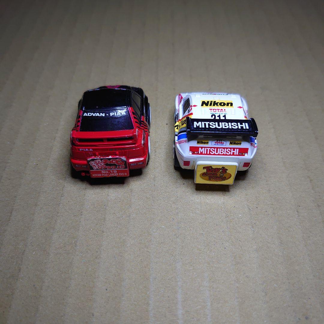 チョロQ　パジェロ　ランサーエボリューション レースカー 2台まとめ売り