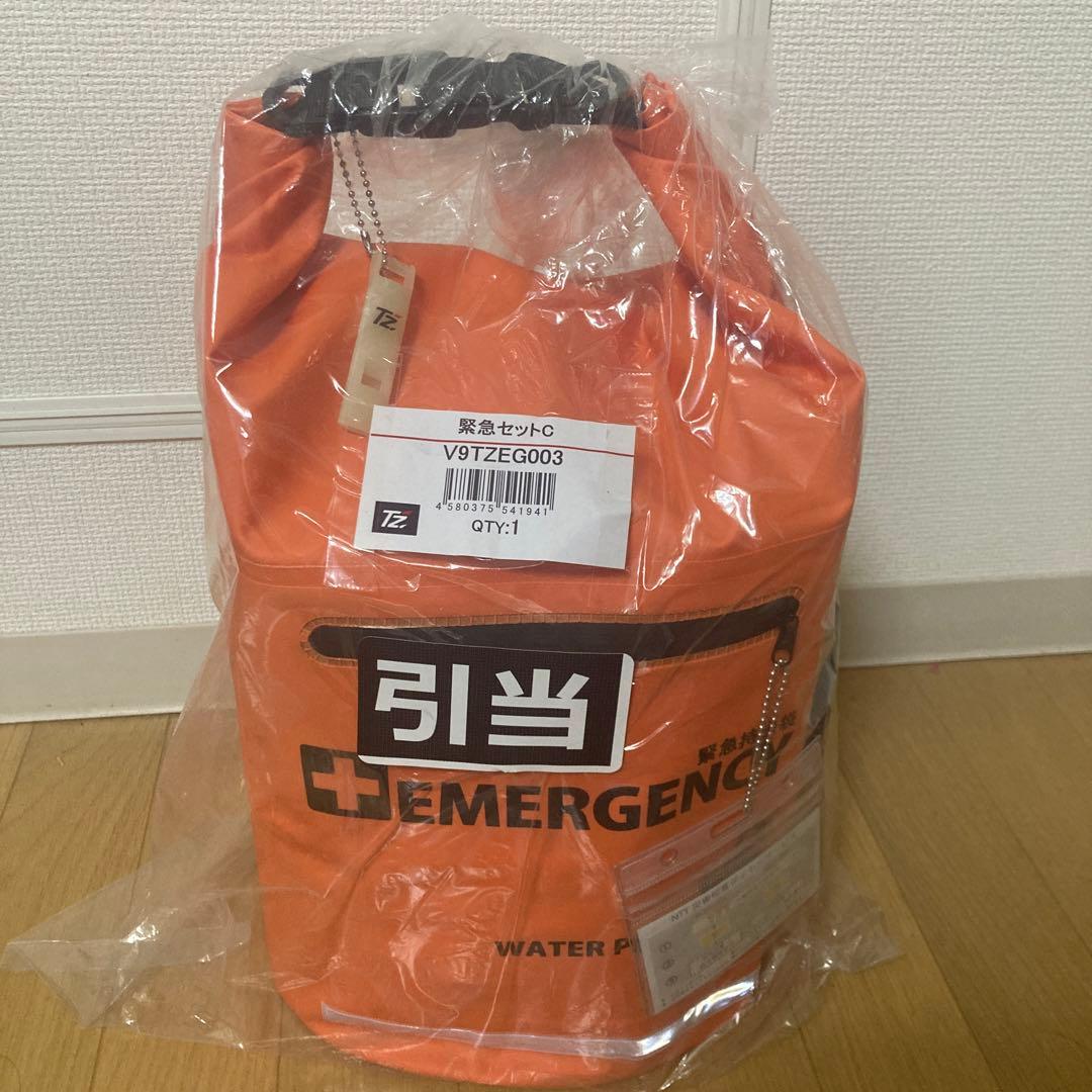 トヨタ 緊急セットC 19点セット 防災 緊急持出袋　車中泊