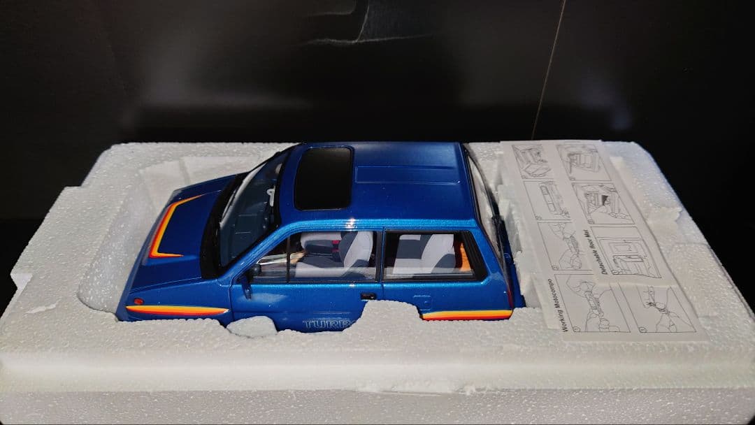 autoart 1/18 ホンダ シティ ターボ モトコンポ