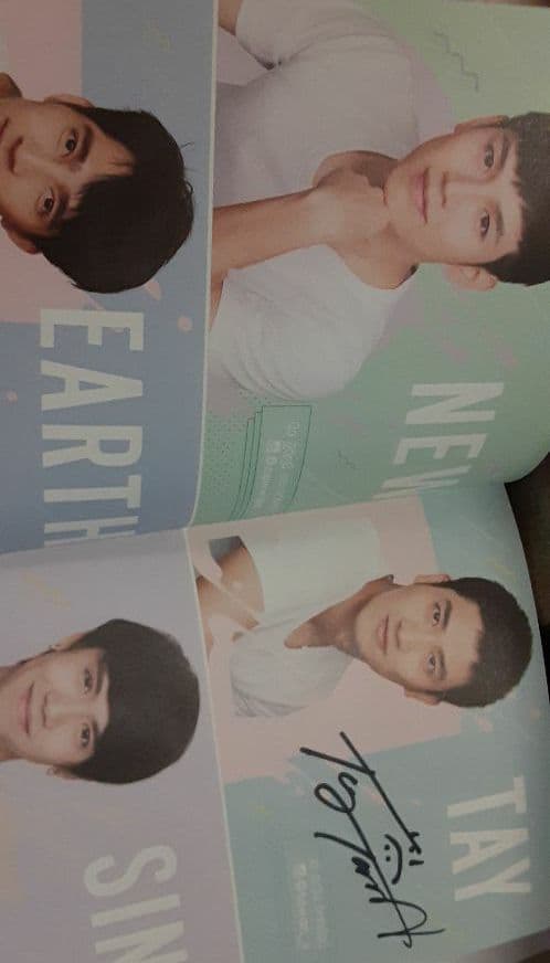 昔のGMMノート　サイン沢山　taynew kristsingto等