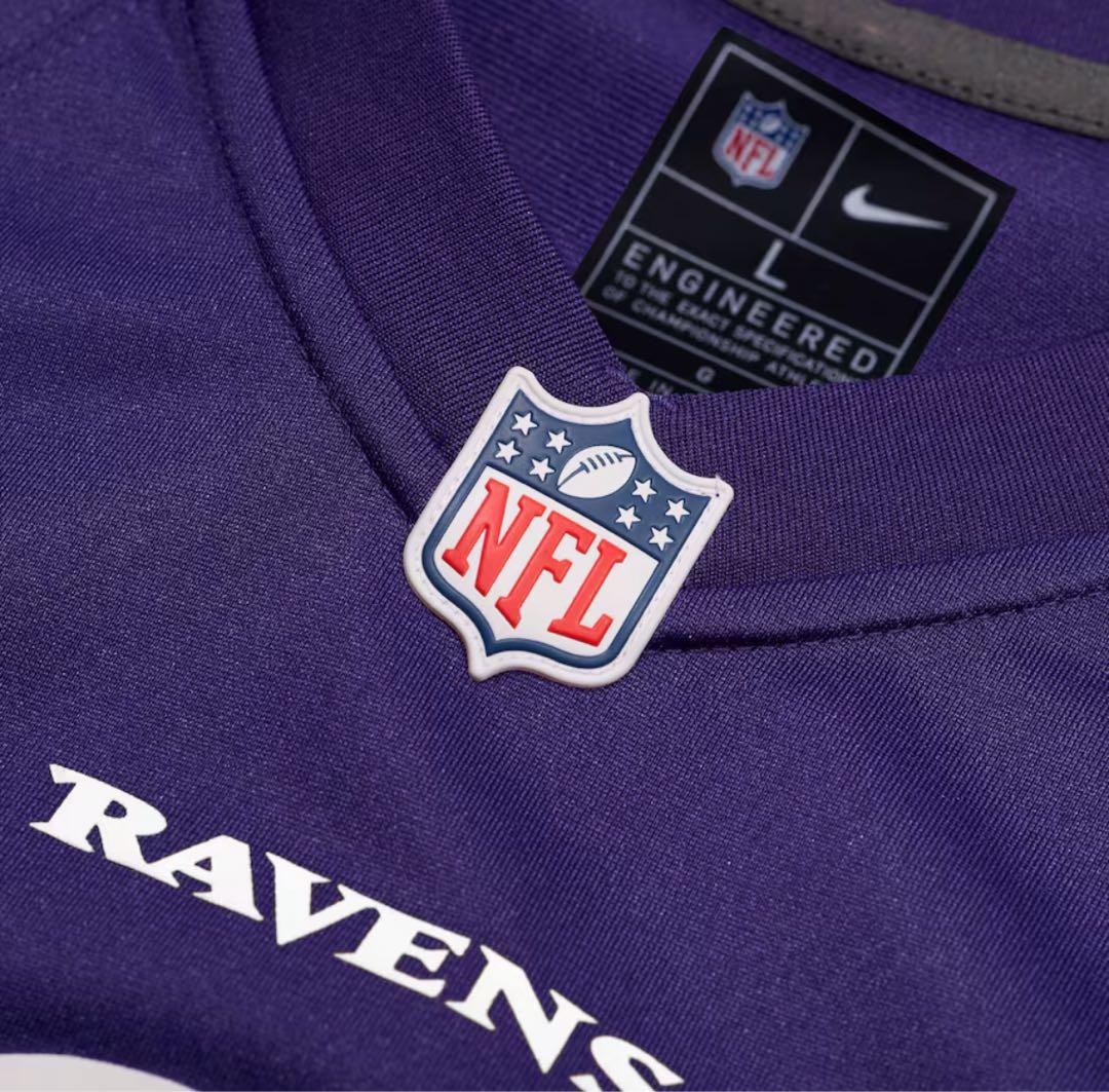 ［新品］NFL ボルチモア・レイブンズ ベッカム・ジュニア ユニフォーム 4XL