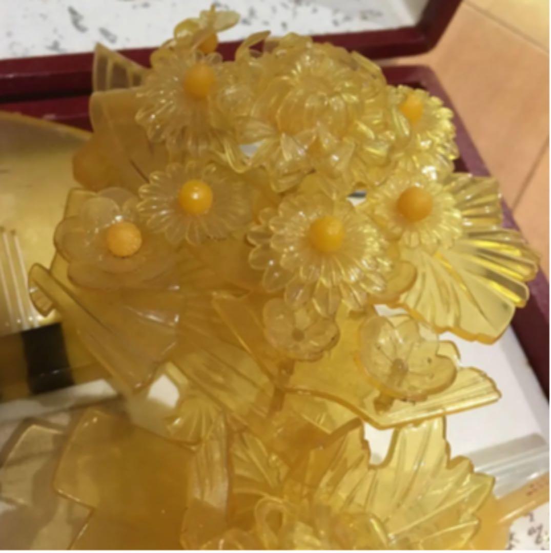 婚礼　簪　鼈甲風