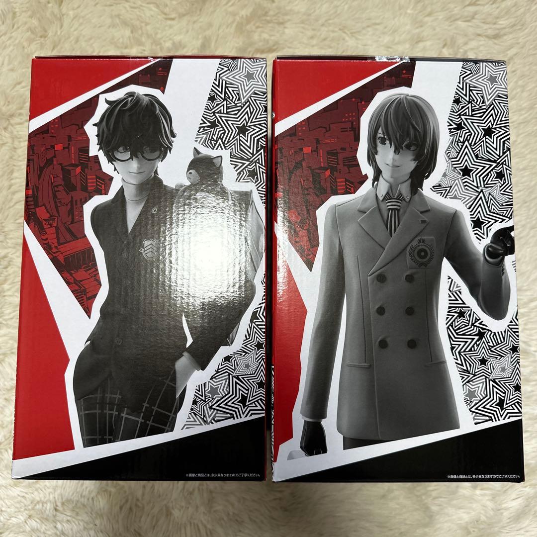 一番くじ ペルソナ5 ザ・ロイヤル A賞主人公 B賞明智五郎 フィギュアセット