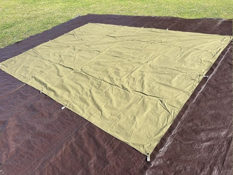 美品！NORDISK Kari 12 ノルディスク カーリ 12 タープ カーキ