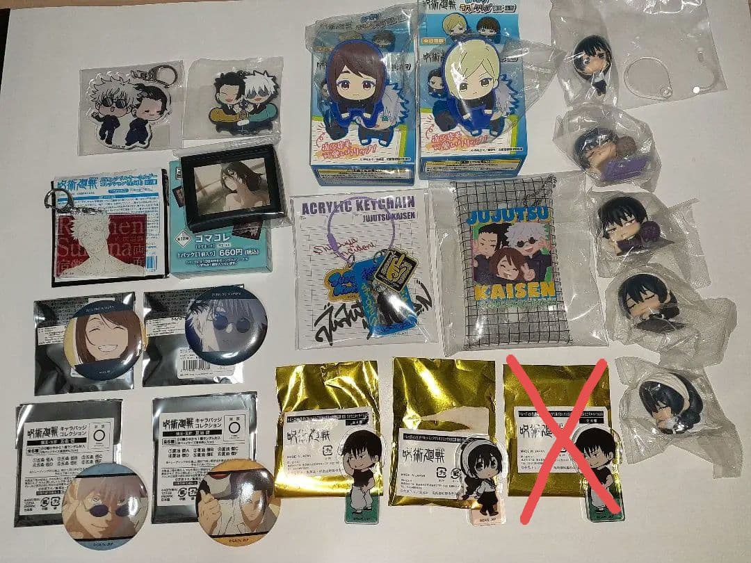 呪術廻戦　グッズ　100点以上　まとめ売り　　アクリルスタンド　50点以上含む