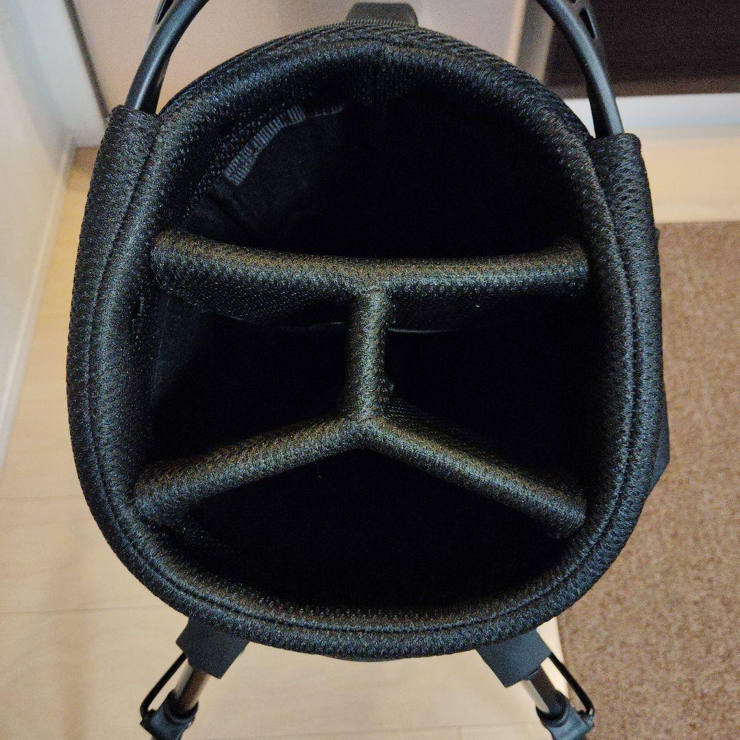 OUTDOOR PRODUCTS ゴルフバッグ プーマ ブラックスタンド式