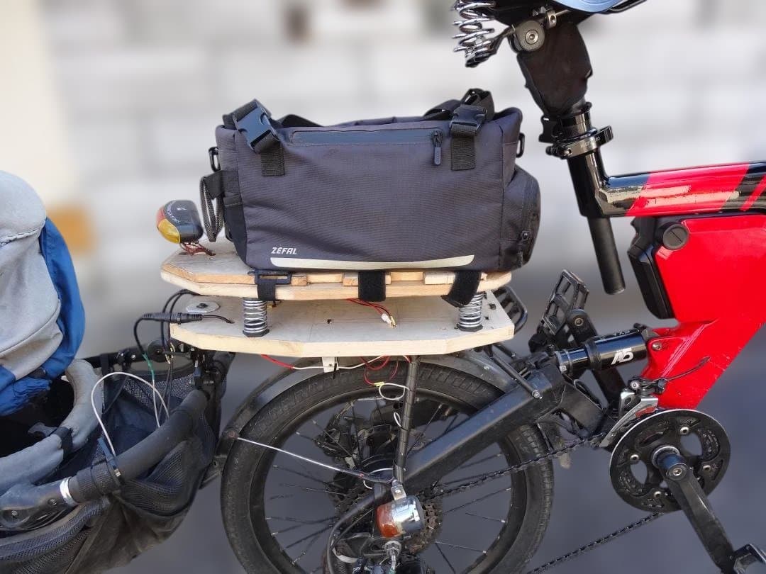 ・BesV　PSA1用 フロントギヤ２速とディレイラーのセット（アレンジ）