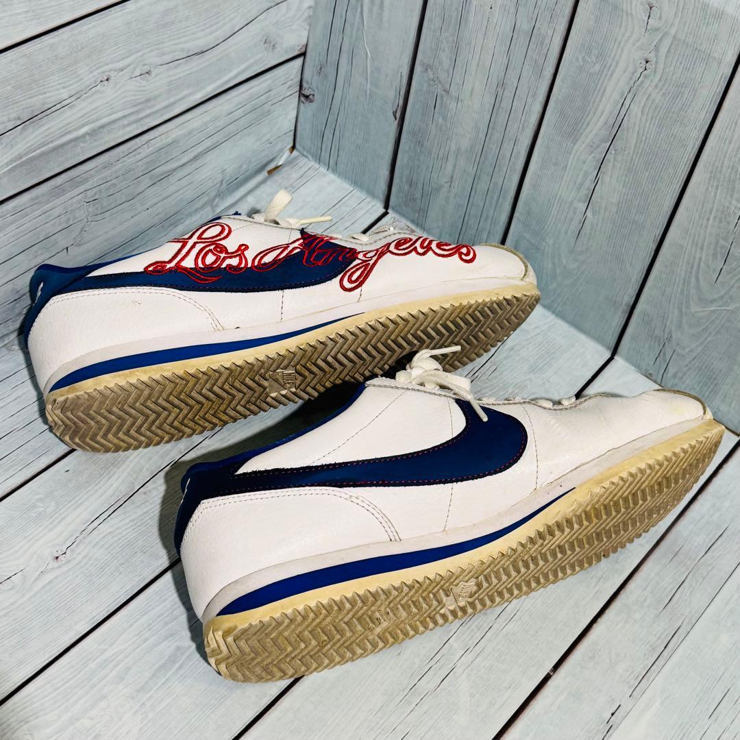 ナイキ コルテッツ ロサンゼルス ドジャース ホワイト/レッド 28.5cm