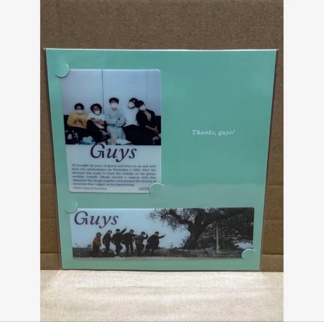 V6 グッズ　Guys ステッカー　写真集　groove バッグ　セット　匿名