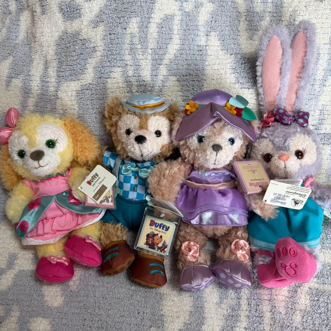 香港ディズニー　ぬいぐるみSSセット