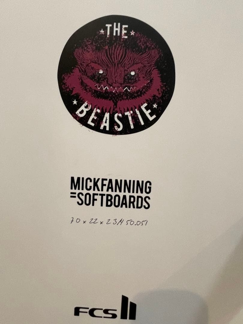 ミックファニング　ソフトボード　THE BEASTIE