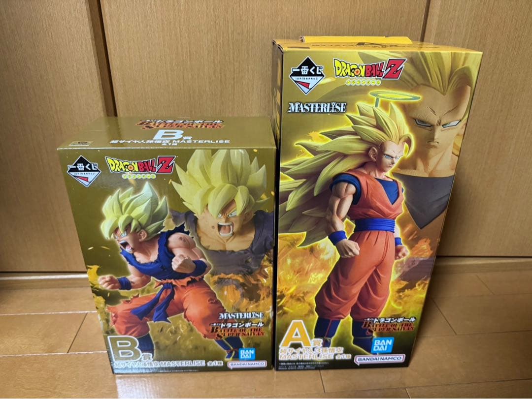 ドラゴンボール 一番くじ MASTERLISE A賞 B賞 孫悟空 超サイヤ人3