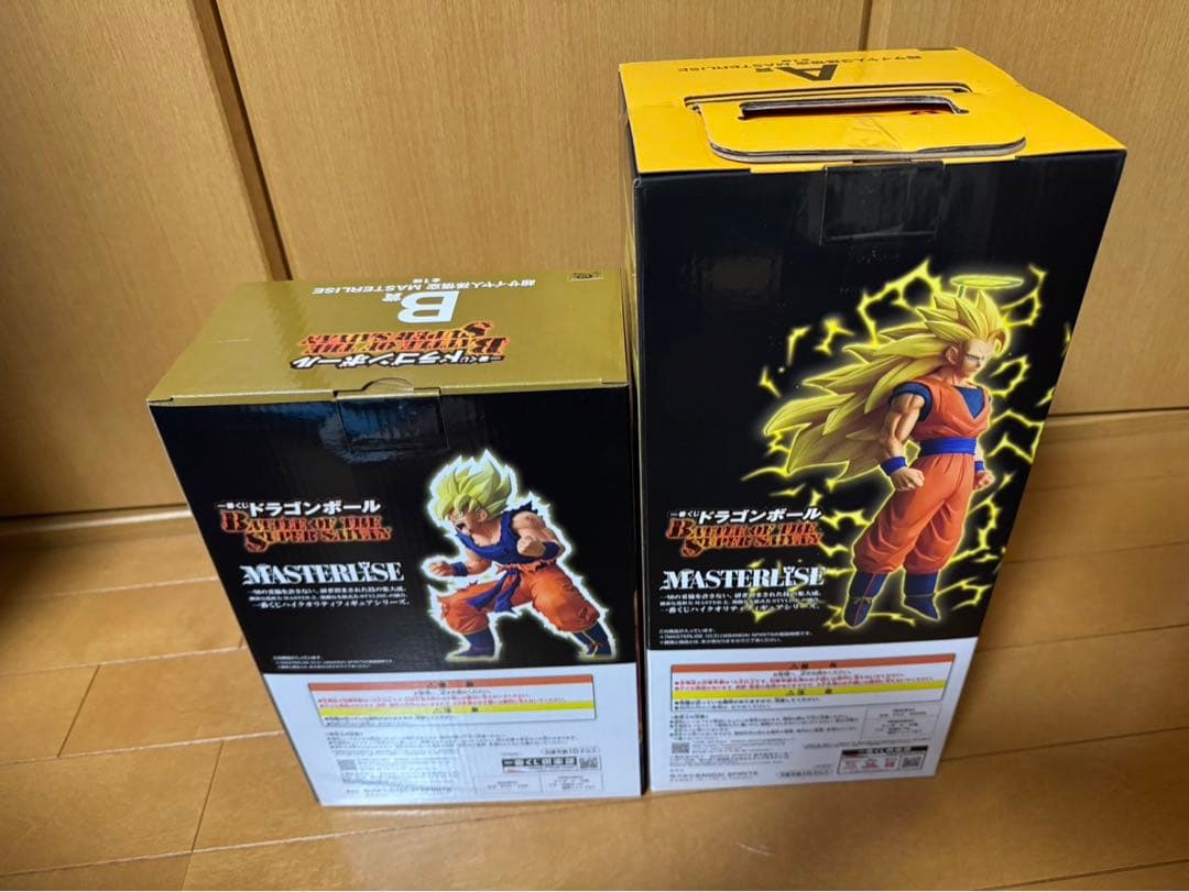 ドラゴンボール 一番くじ MASTERLISE A賞 B賞 孫悟空 超サイヤ人3
