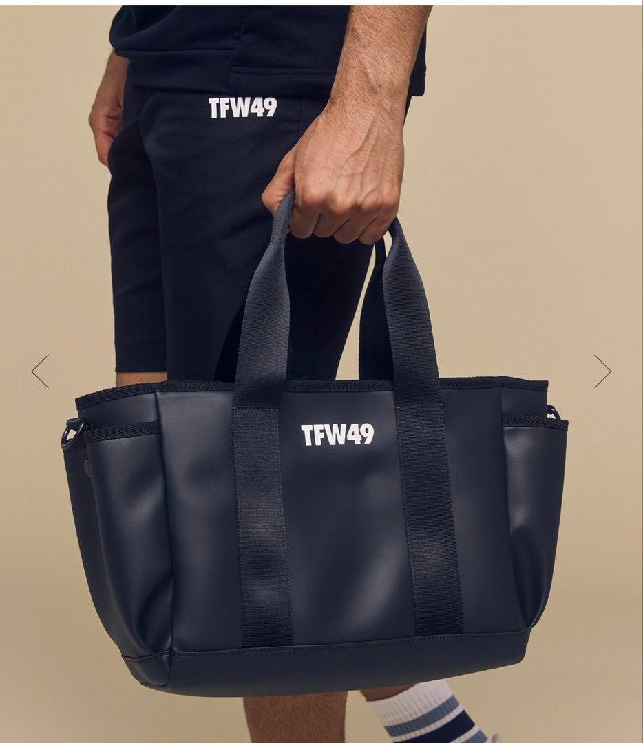 ゴルフバッグ・キャディバッグ TFW49 LUXURY LEATHER ROUND BAG BLACK