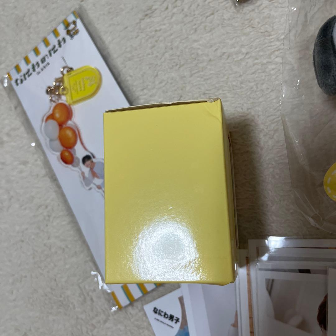 なにわ男子 長尾謙杜 まとめ売り アクスタ 指人形 うちわ