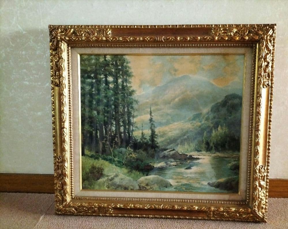 ロバ━ト・Wウッドの複製名画