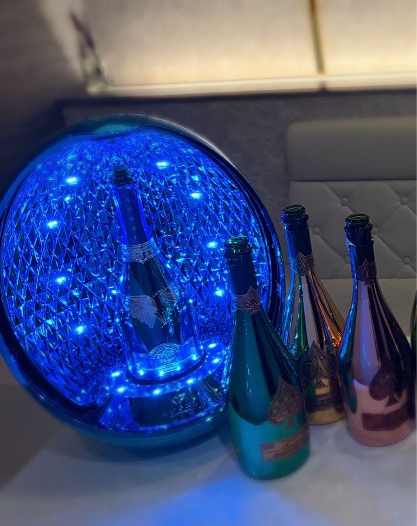 エンジェル エッグ ブルー 空き瓶 リモコン付き 動作確認済み アルマンド信号機