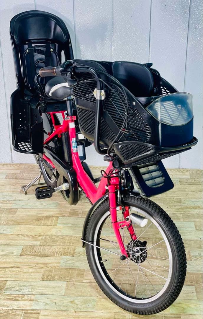 2945ブリヂストン8.7アンペア 20インチ子供乗せ電動アシスト自転車