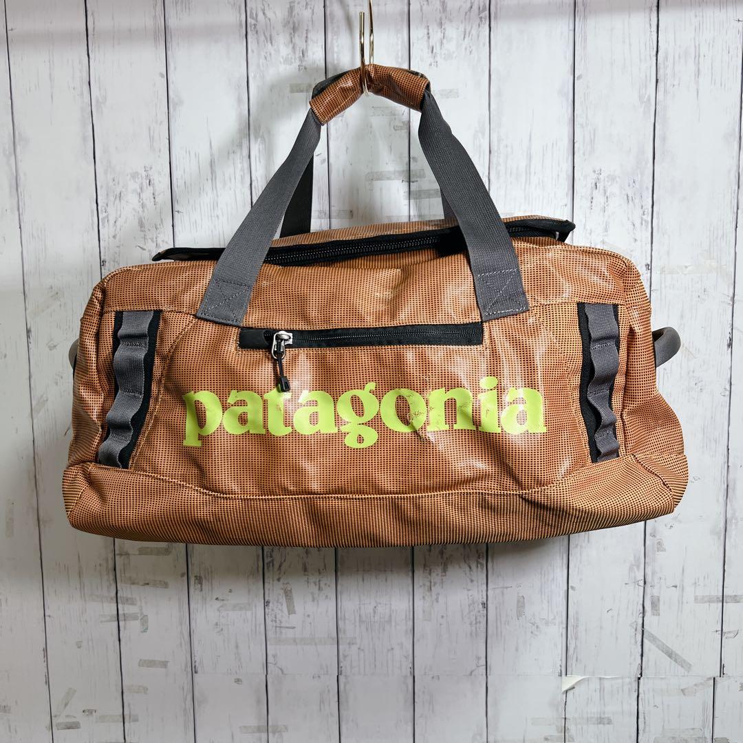 【希少カラー】パタゴニア 定番 ブラックホールダッフル ボストンバッグ オレンジ