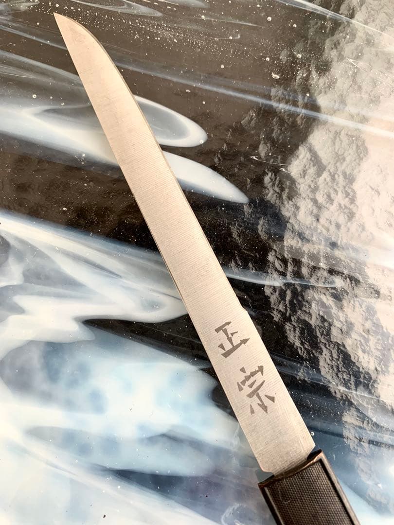 小柄小刀　木の実図小柄袋　刀装具（15cm以下の合法サイズ）