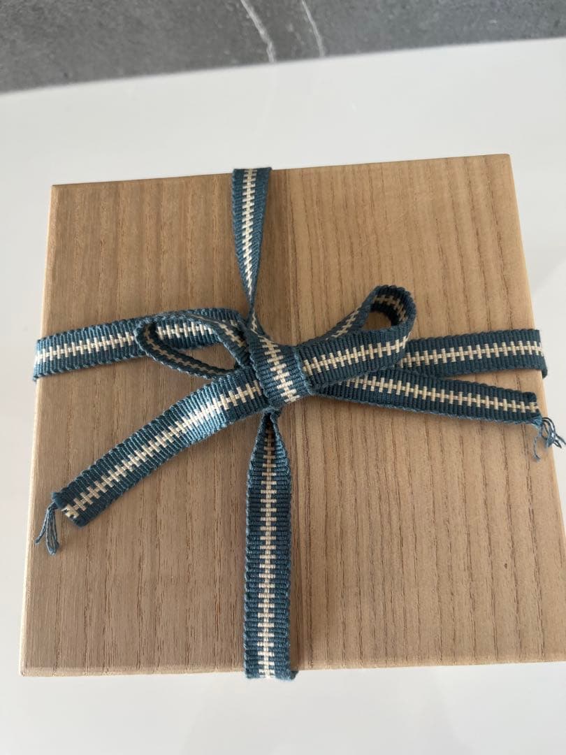 黒色抹茶碗 佐々木昭楽作　木製箱入り