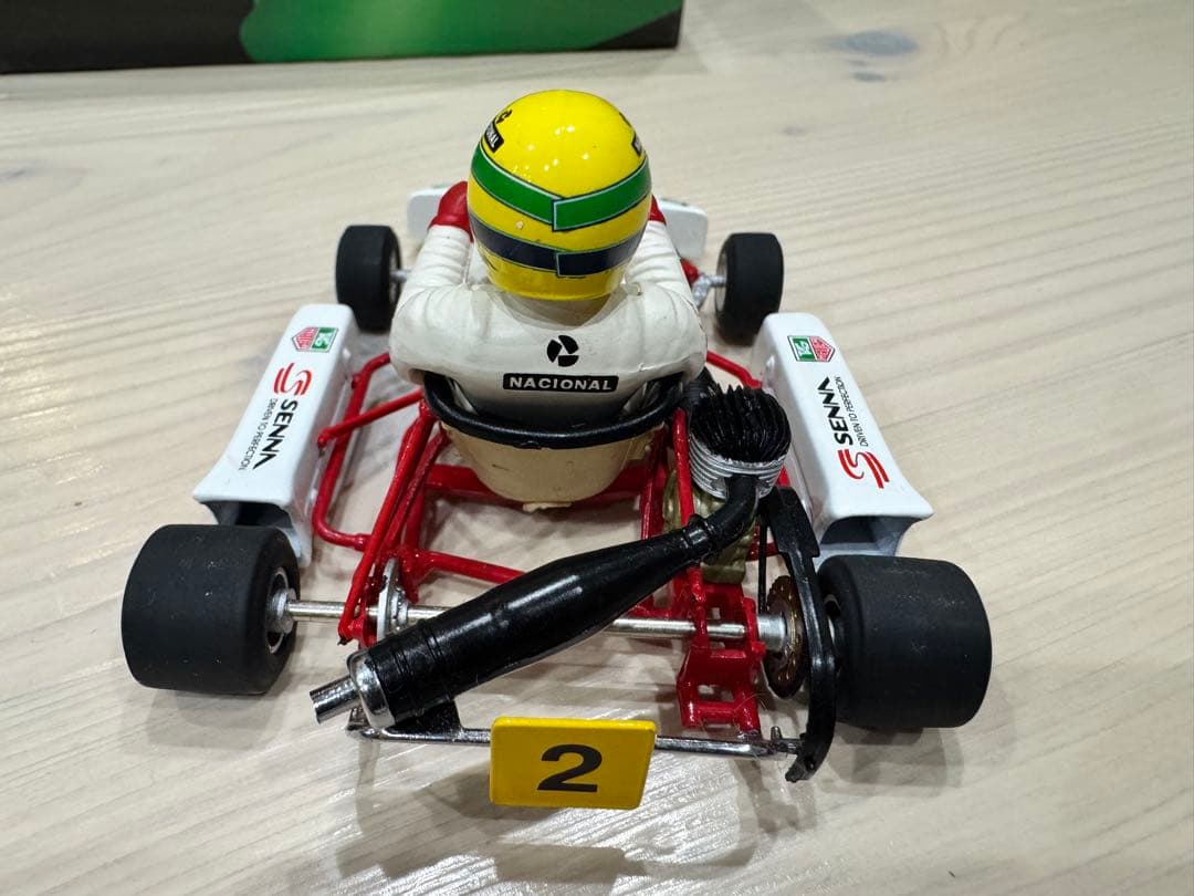 ミニチャンプス 1/18 Kart Paris-Bercy アイルトン・セナ