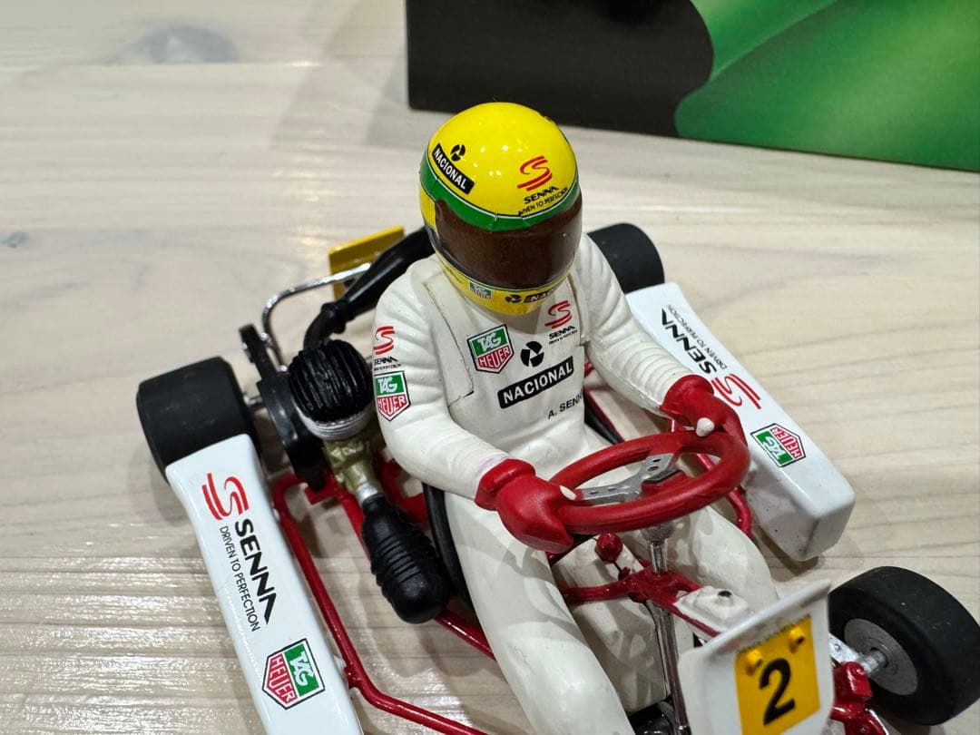 ミニチャンプス 1/18 Kart Paris-Bercy アイルトン・セナ