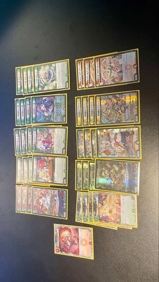 デュエルマスターズ デッキまとめ売り　デッキパーツ付き