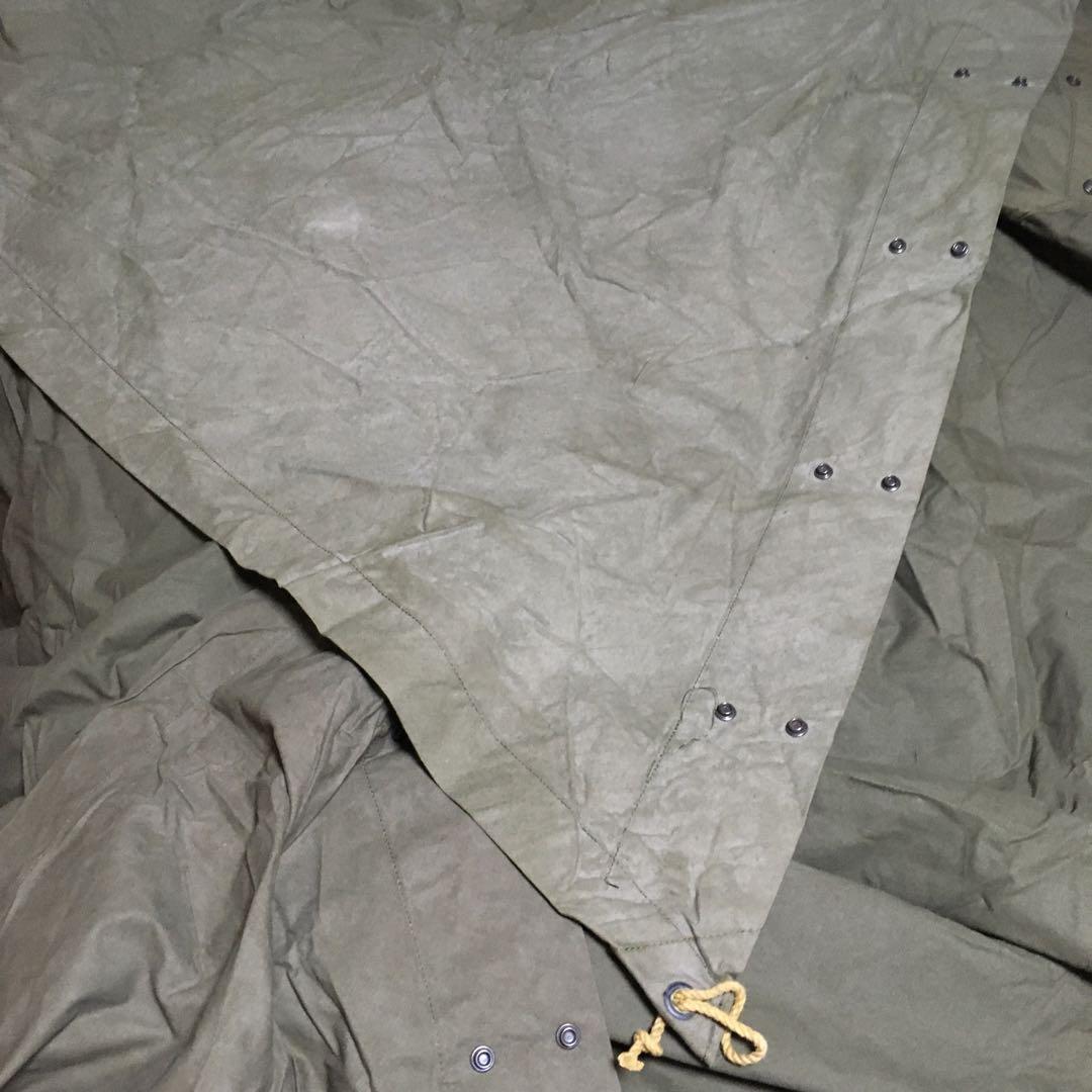 ★デッド＆バッチ一致★アメリカ軍 米軍 US アーミー パップテント 1976年