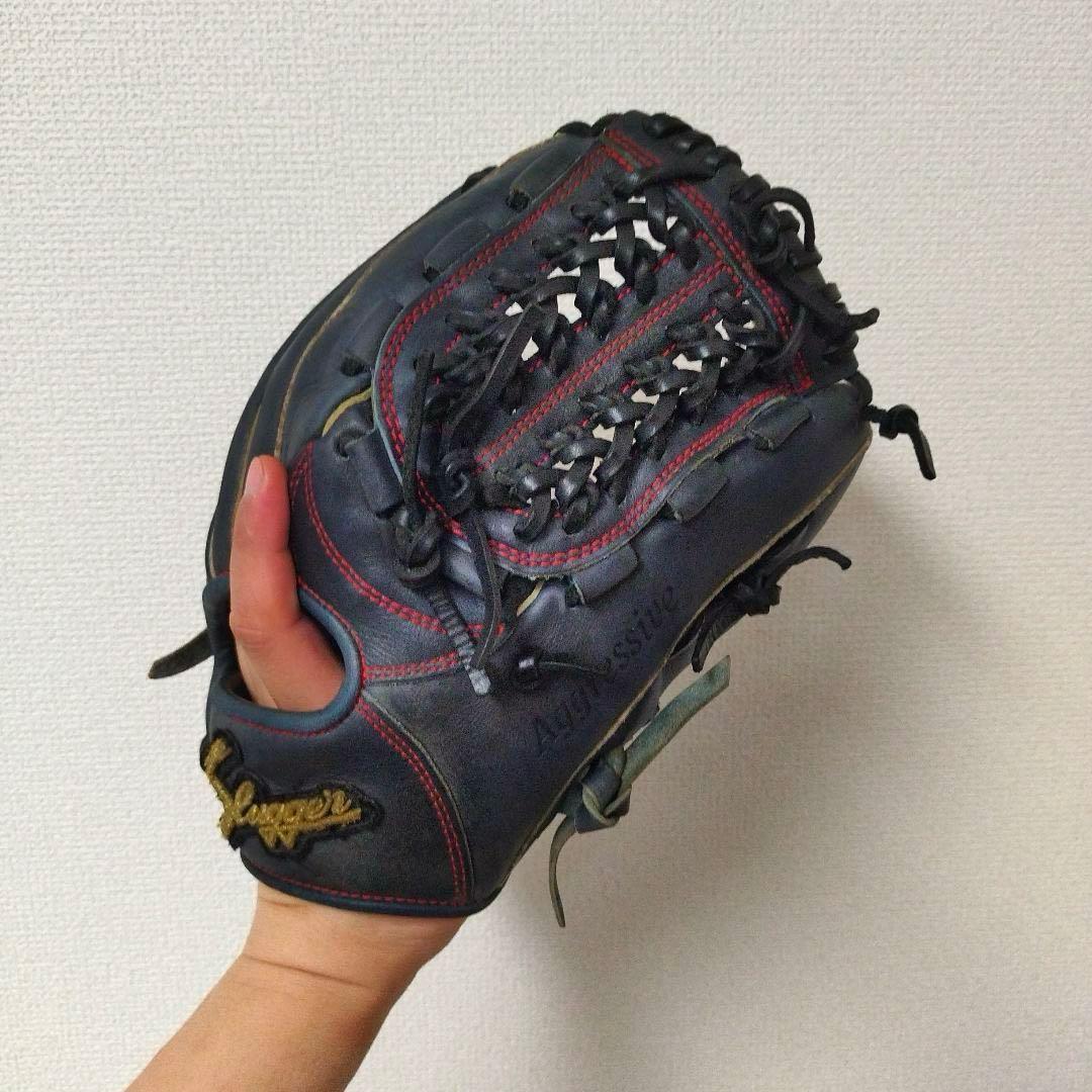 078 スラッガー 型抜群 即戦力 硬式兼軟式 少年 内野手用グローブ