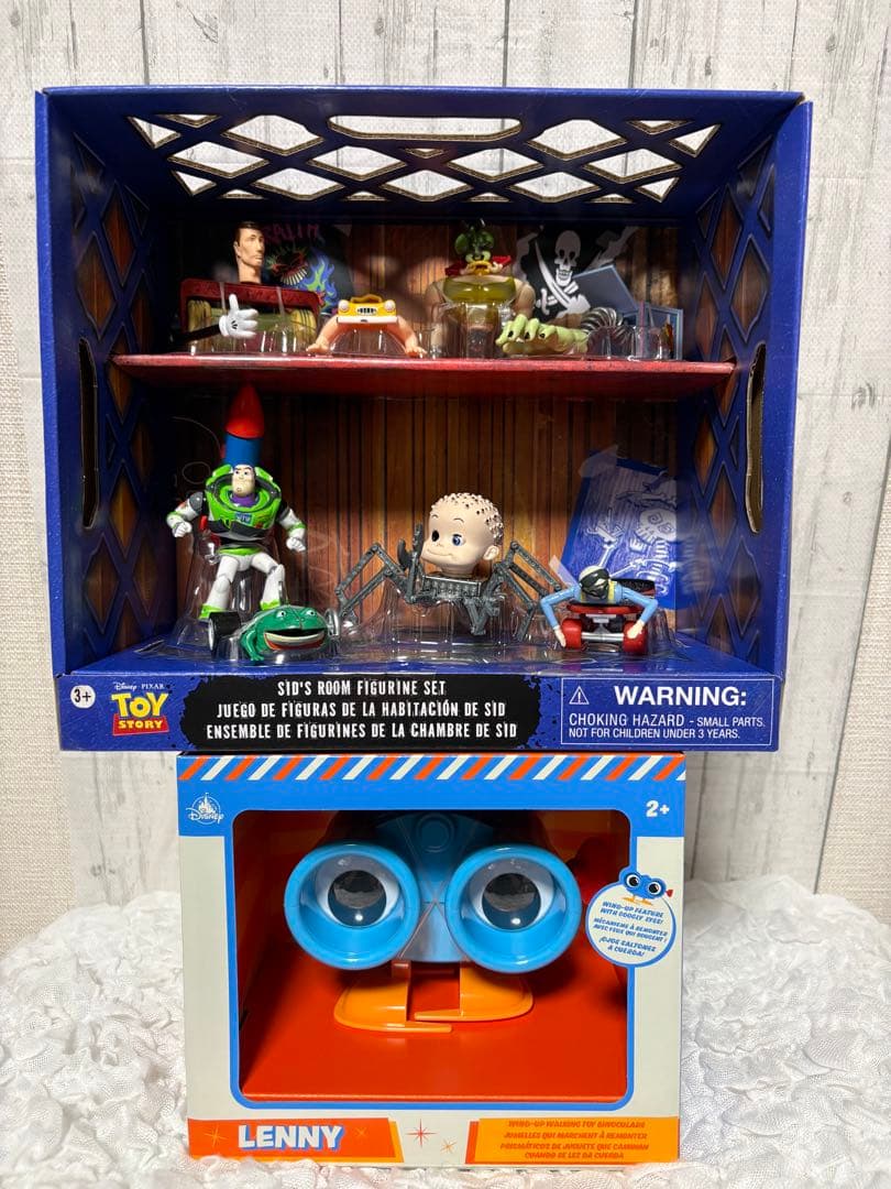 トイ・ストーリー フィギュアセット Sid's Room 、 レニー フィギュア